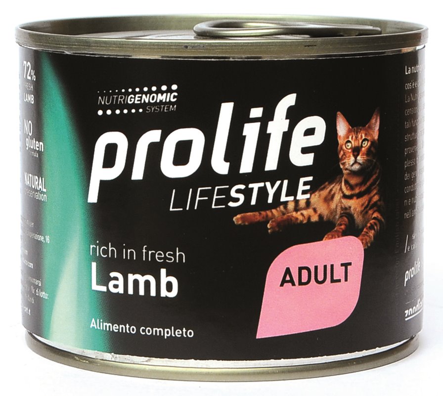 Prolife LifeStyle Adul Agnello 200g - Gatto Sensibile Prolife LifeStyle Adul Agnello 200g - Gatto Sensibile